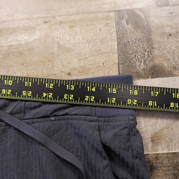 Athleta Midtown Trouser Pants Women’s 8 Flint Grey Pinstripe Stretch Athleisure - Picture 8 of 14